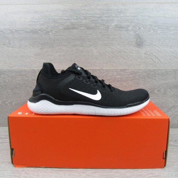 Nike Free RN 2018 Women's Running Shoes Size 8 Black NEW - Picture 2 of 14